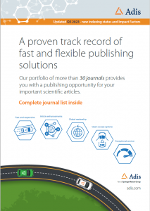 Adis Journals Brochure Q3 2023